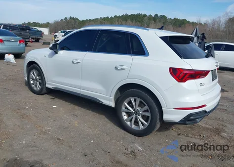 2022 Audi Q3 Premium Plus 45 Tfsi S Line Quattro Tiptronic z USA, uszkodzony, nr VIN WA1EECF36N1098019